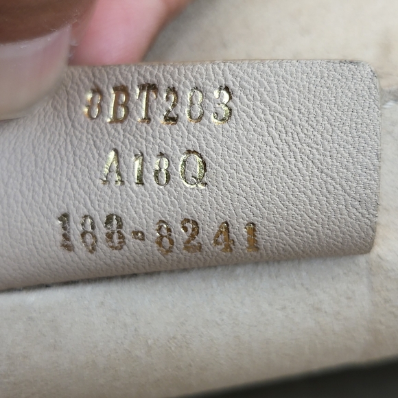 FENDI Vitello Liberty Scalloped Studded Kan Shoulder Crossbody, Authentic w/COA - Picture 12 of 16